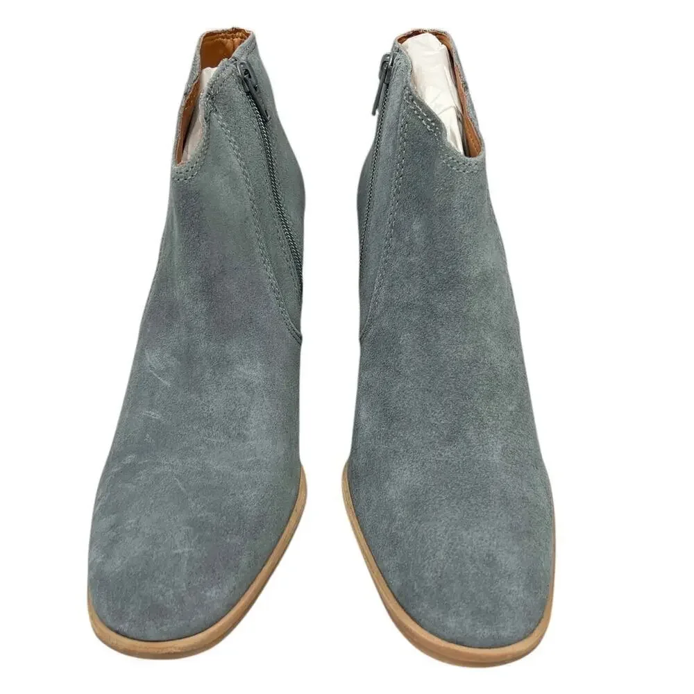 Lucky Brand Pellyon Heeled Bootie in Slate Grey size 10 NWOB